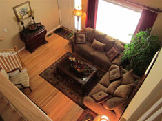 Living Room Birdseye View