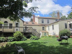 Rear View of Home
