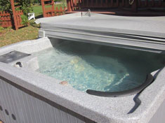 Relax in your hot tub